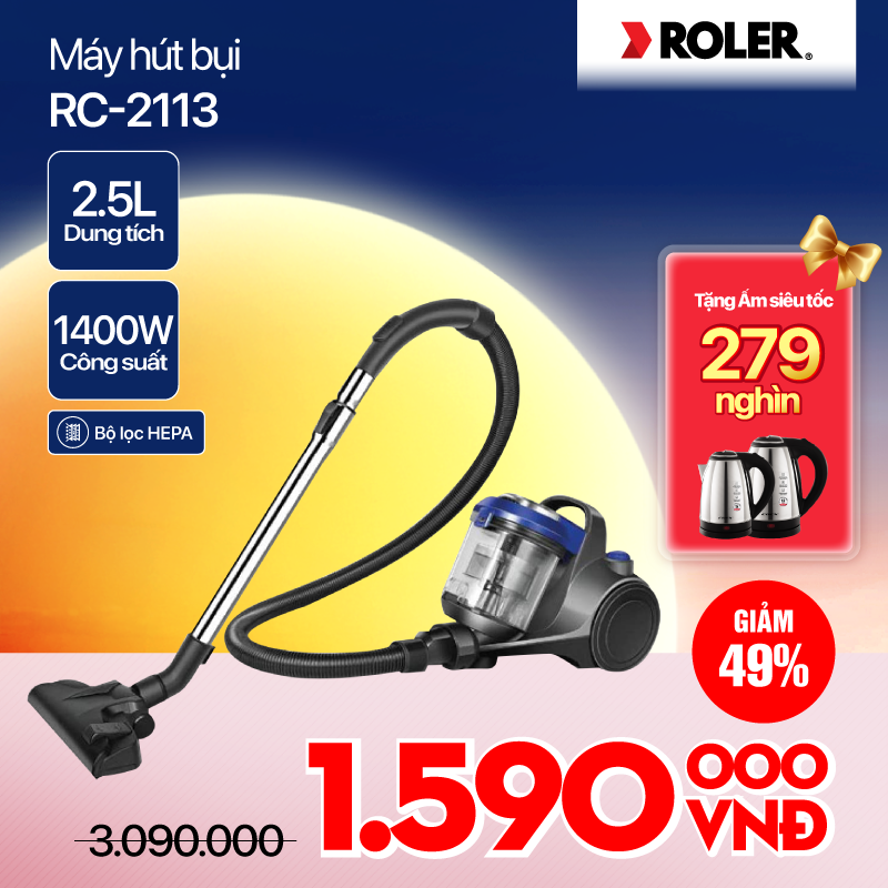 Máy hút bụi ROLER RC-2112