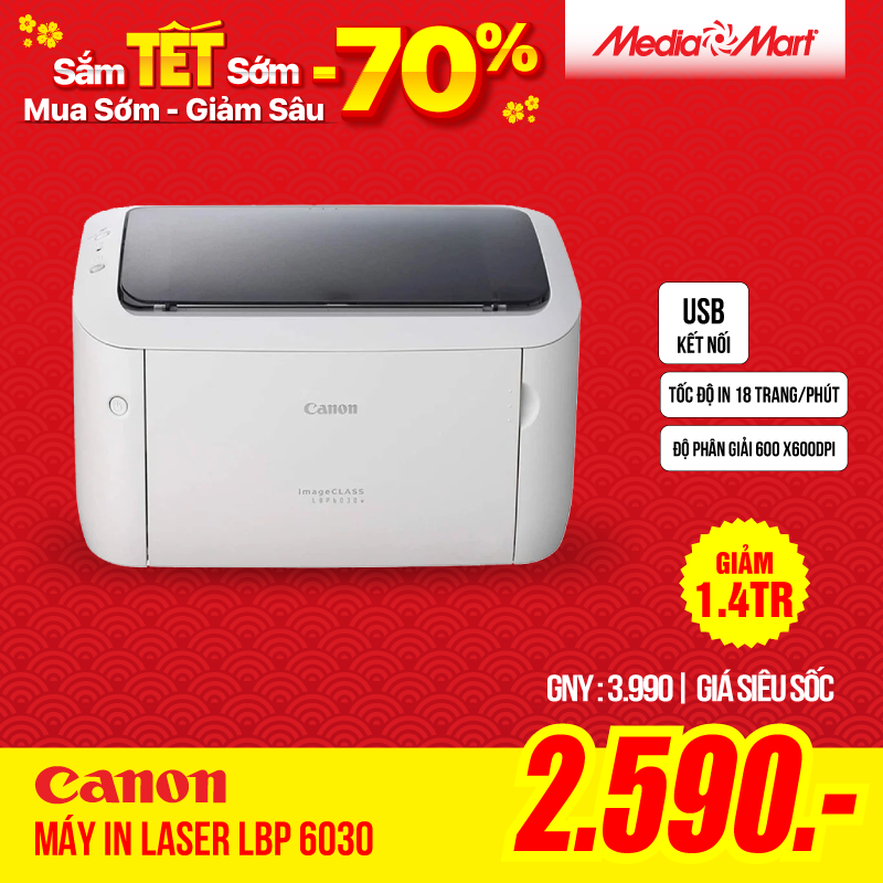 Máy in Laser Canon LBP 6030