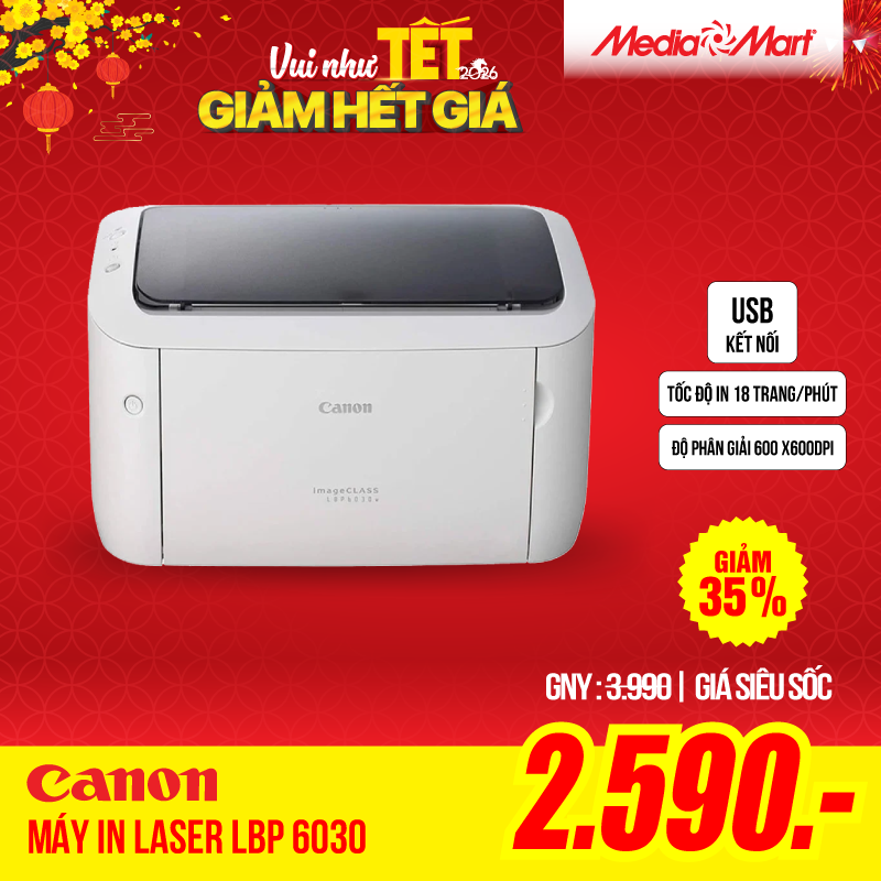 Máy in Laser Canon LBP 6030