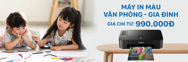 Máy in màu giá chỉ từ 990K