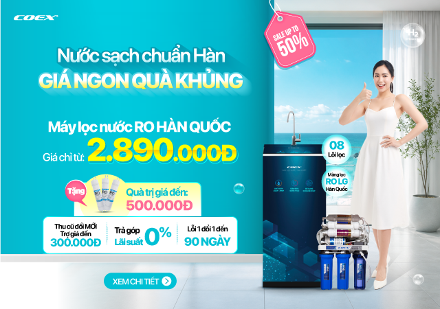 Máy lọc nước Coex sale