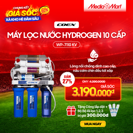 Máy Lọc Nước Hydrogen 10 cấp Coex WP-7110 KV