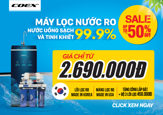 Máy lọc nước RO nước uống sạch và tinh khiết (Xem ngay)