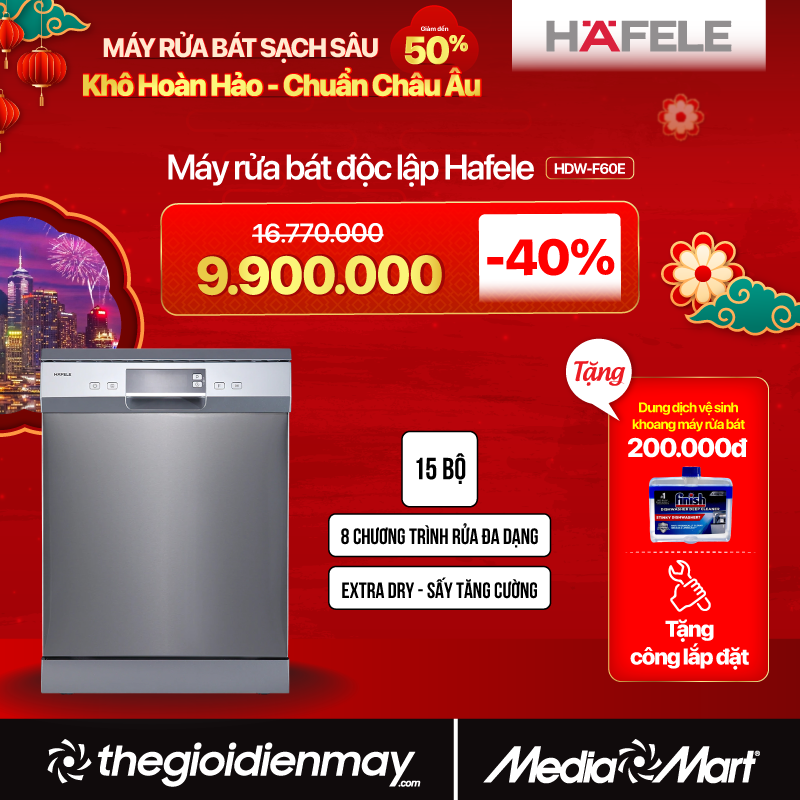 Máy rửa bát độc lập Hafele HDW-F60E