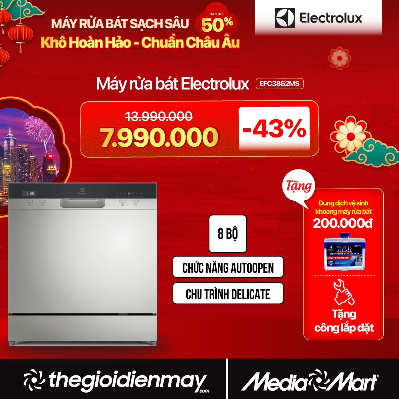 Máy rửa bát Electrolux EFC3862MS