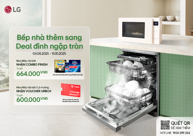 Máy rửa bát LG Sale