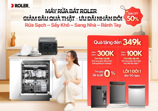 Máy rửa bát Roler Sale