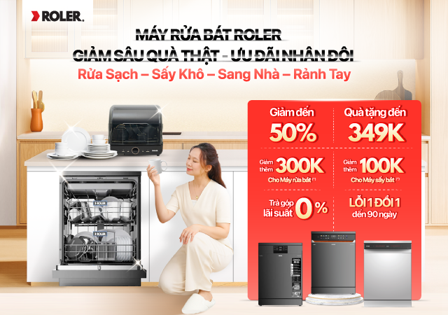 Máy rửa bát Roler Sale