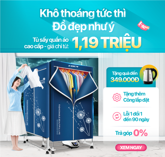 Máy sấy quần áo