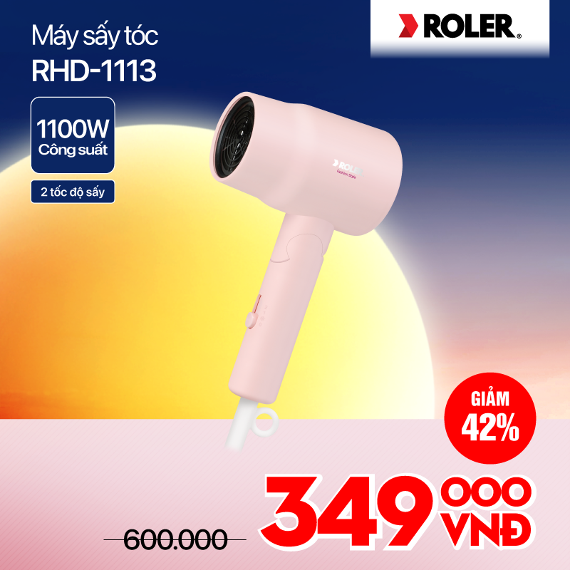 Máy Sấy Tóc 1100W ROLER RHD-1113