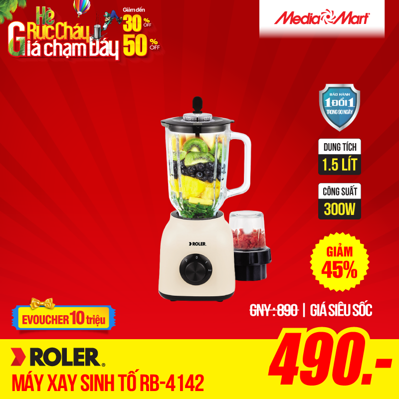 Máy xay sinh tố Roler RB-4142