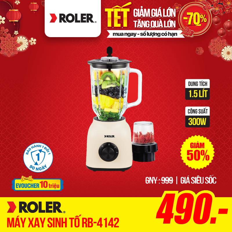 Máy xay sinh tố Roler RB-4142