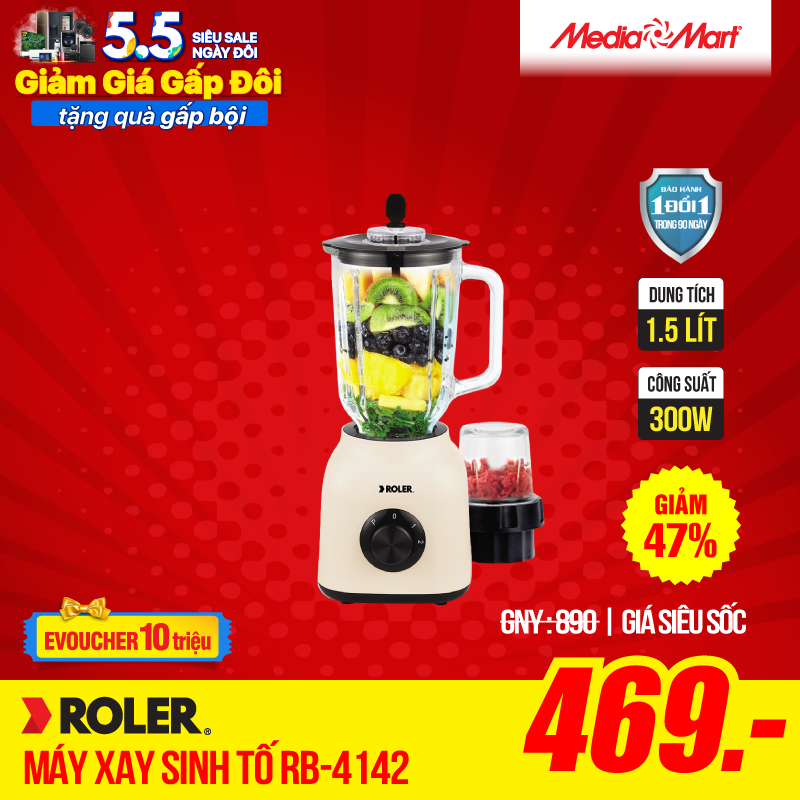 Máy xay sinh tố Roler RB-4142