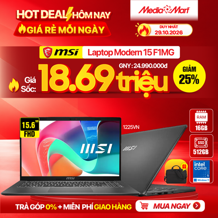 MSI Modern 15 F1MG-1225VN