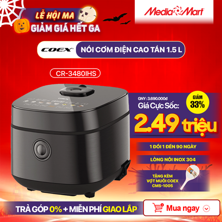 Nồi cơm điện cao tần Coex 1.5 lít CR-3480IHS