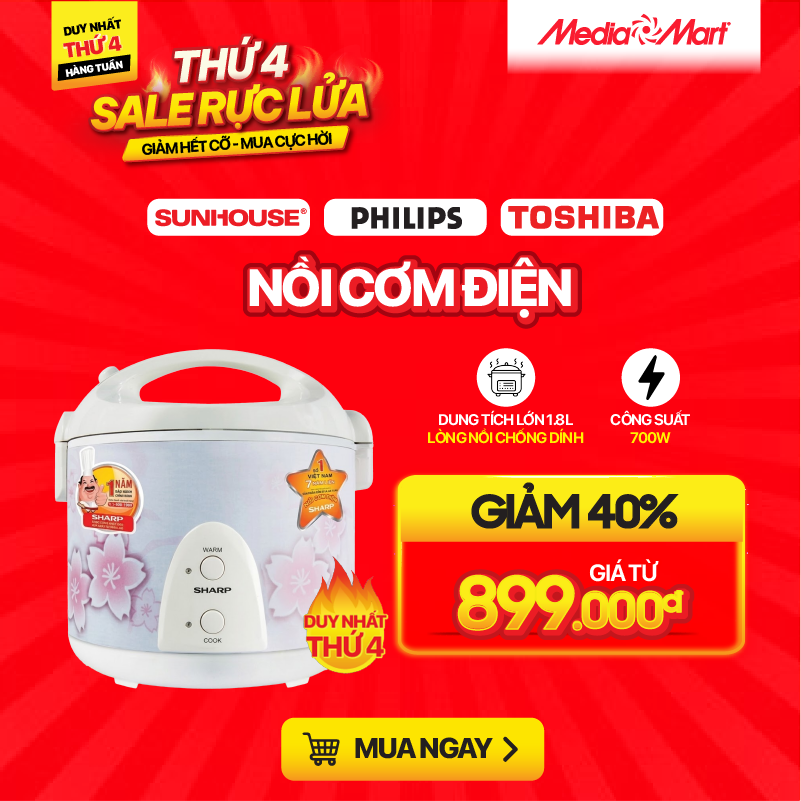 Nồi cơm sale T4
