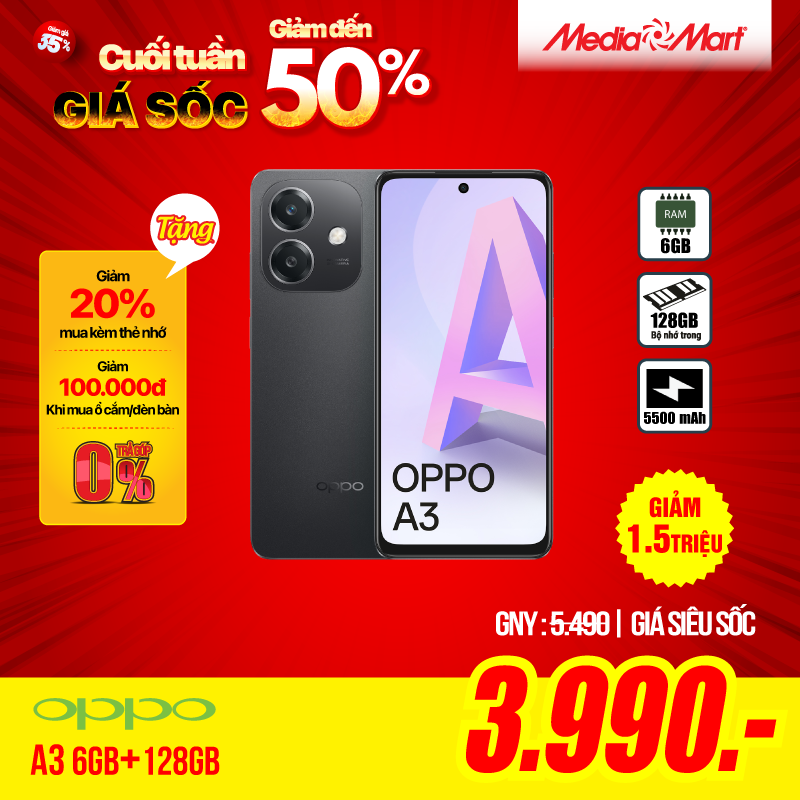 OPPO A3 (6GB+128GB)