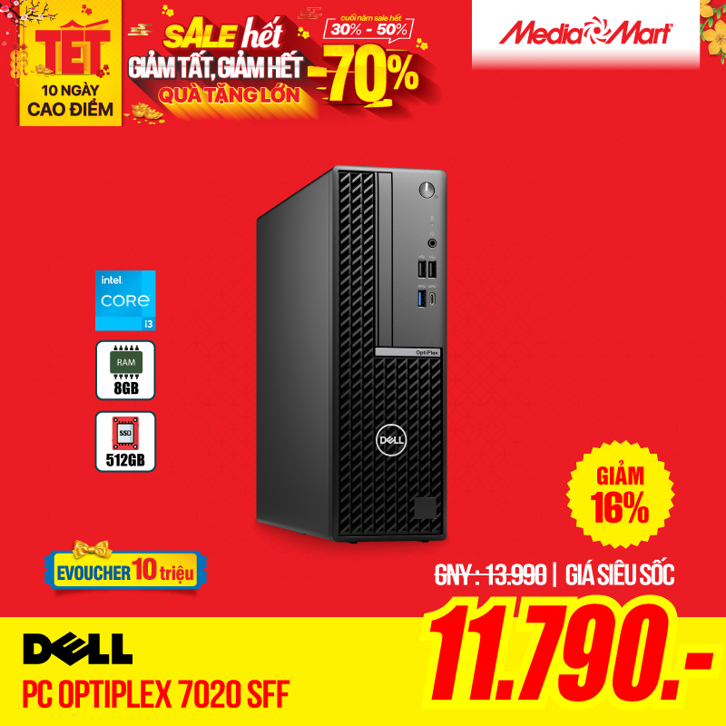 PC Dell Optiplex 7020SFF(71050730)