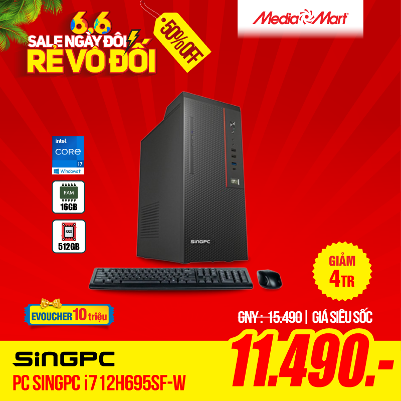 PC SingPC i712H695SF-W