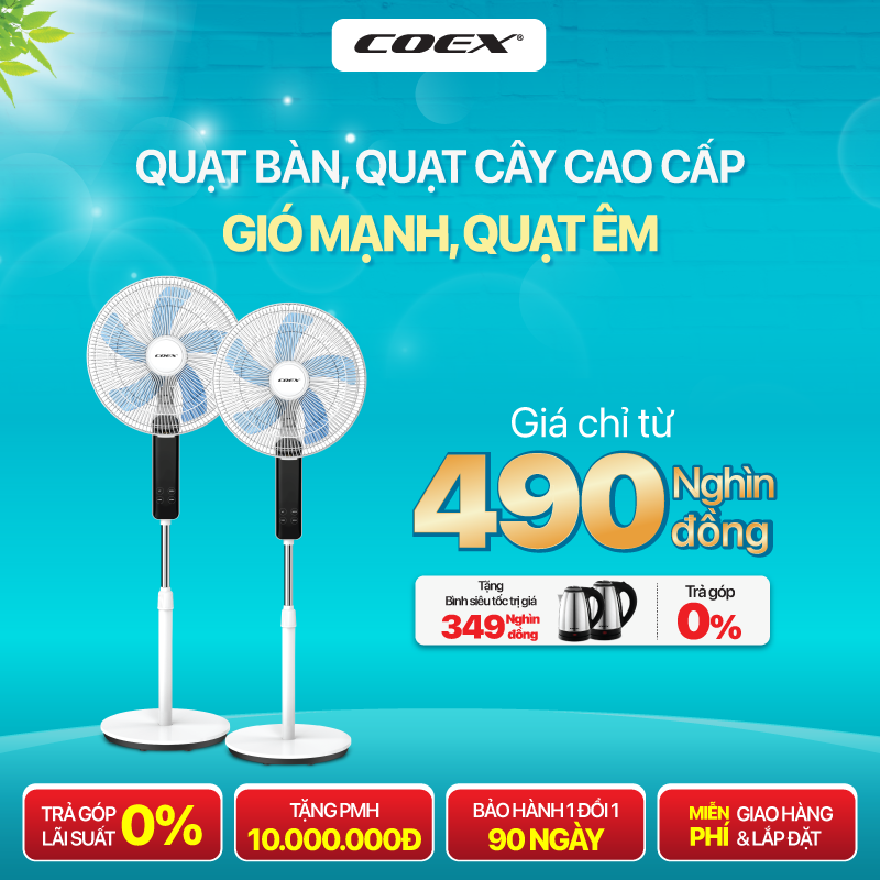 quạt cây, quạt bàn Coex