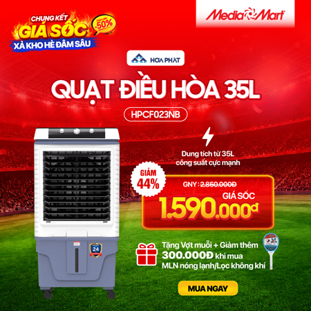 Quạt điều hòa 35L Hòa Phát HPCF023NB
