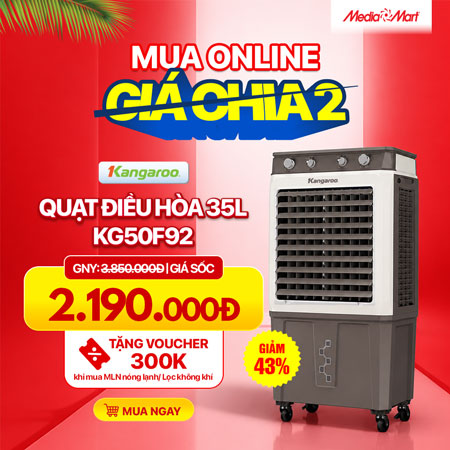 Quạt điều hòa 35L Kangaroo KG50F92