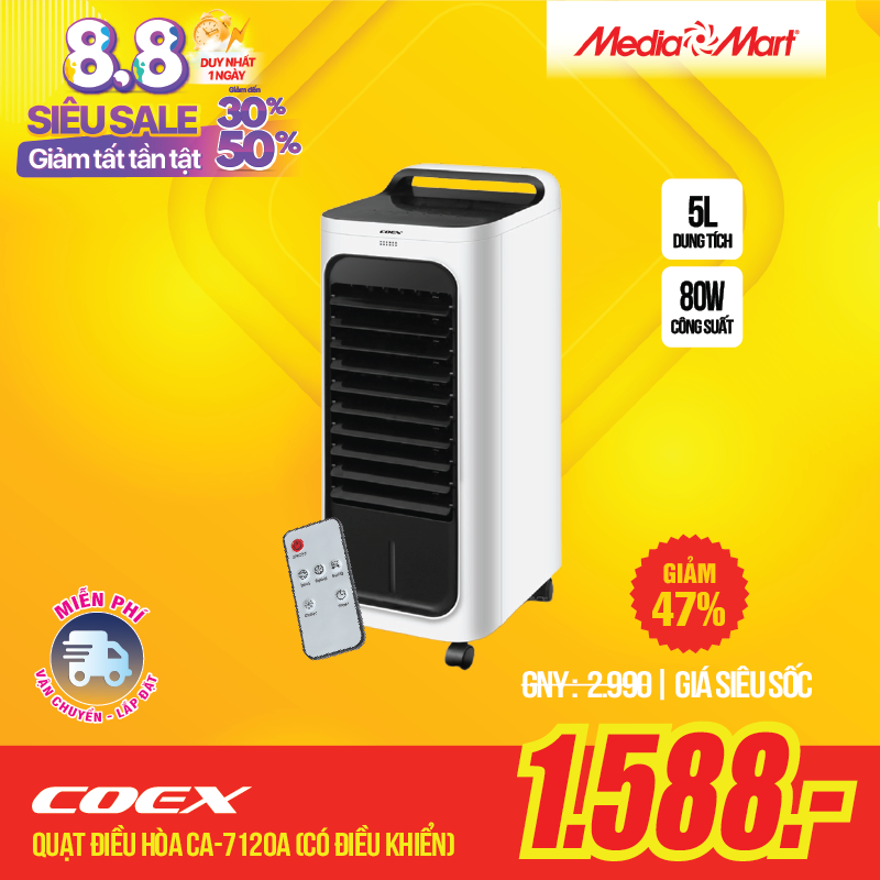 Quạt điều hòa Coex CA-7120A