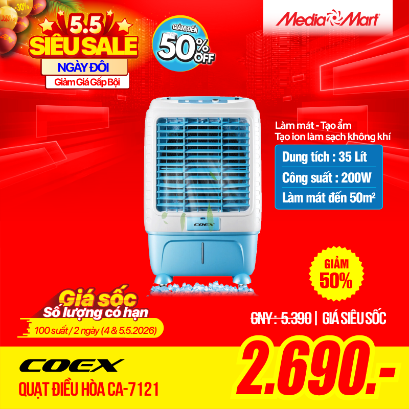 Quạt điều hòa COEX – CA-7121