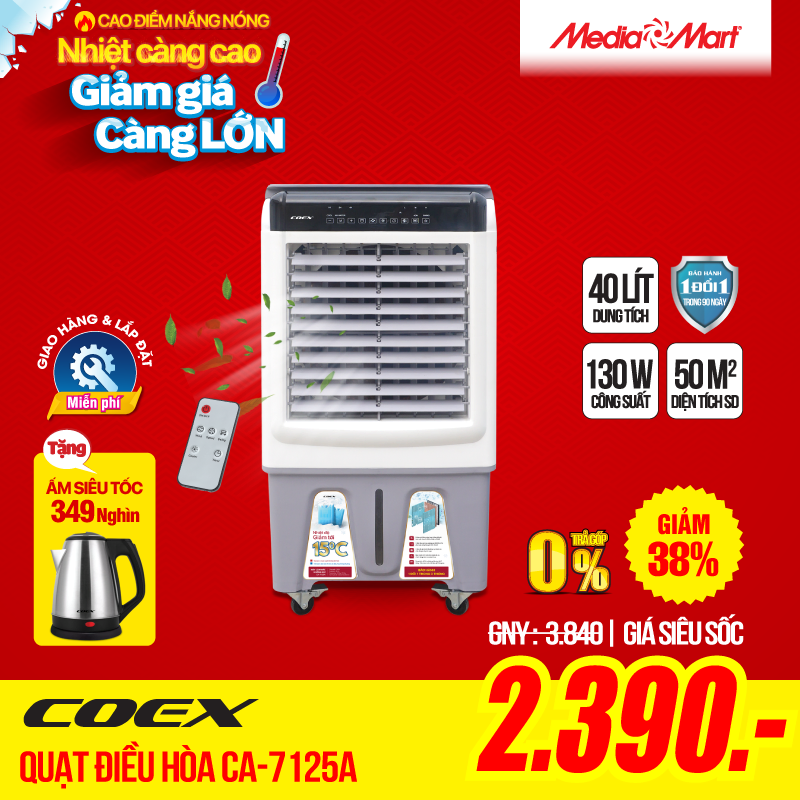 Quạt điều hòa COEX CA-7125A