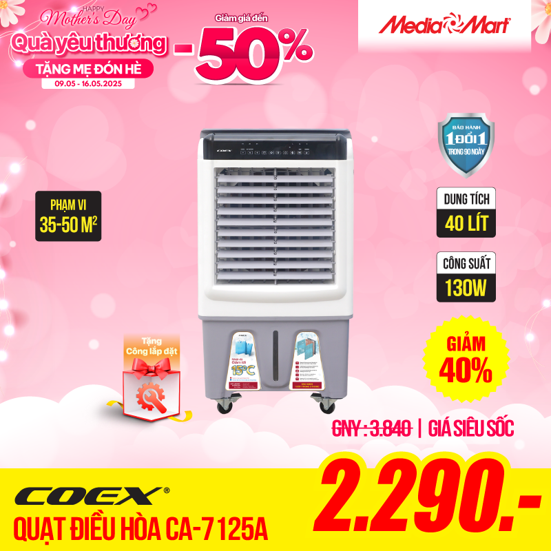 Quạt điều hòa Coex CA-7125A