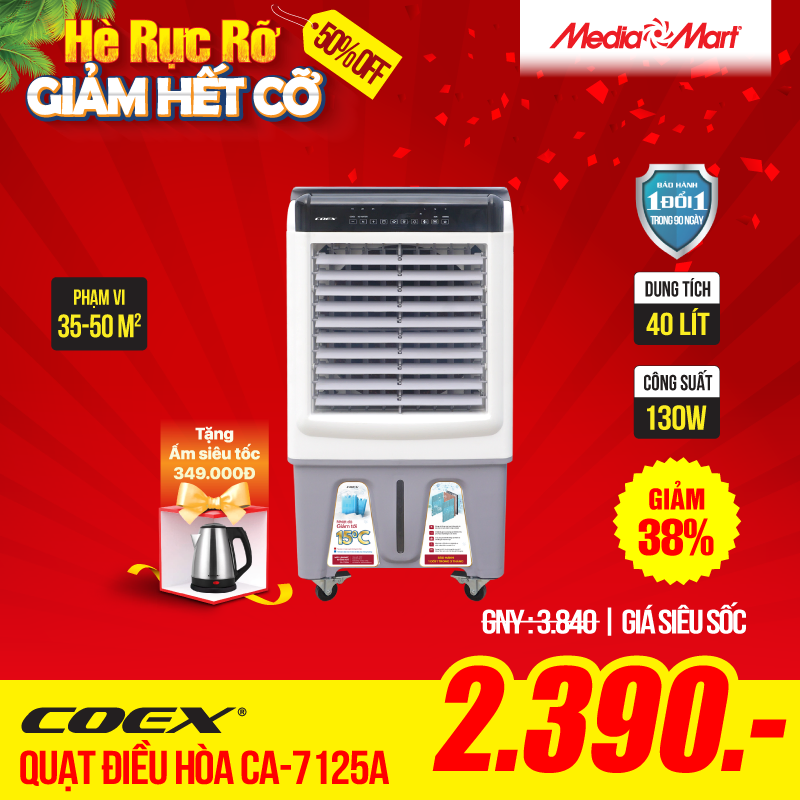 Quạt điều hòa Coex CA-7125A