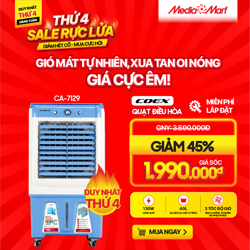 Quạt điều hòa COEX – CA-7129