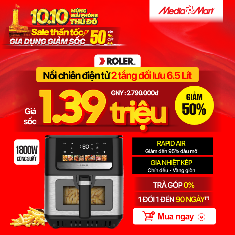 Roler 6.5 lít RA-3129AS