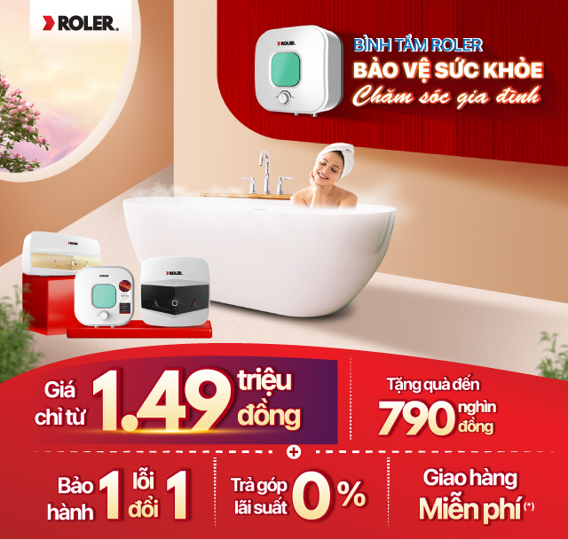 Roler Binh tam nong lanh