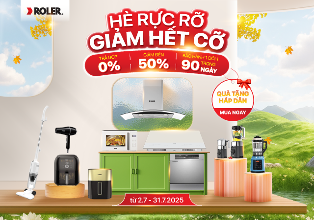 Roler Hè rực rỡ - Giảm hết cỡ -50% (Xem ngay)