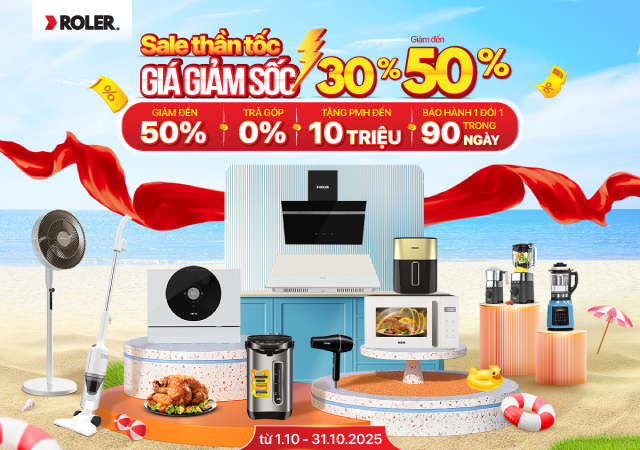 Roler Hè rực rỡ - Giảm hết cỡ -50% (Xem ngay)