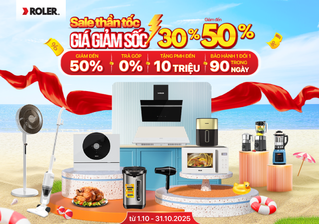 Roler Hè rực rỡ - Giảm hết cỡ -50% (Xem ngay)