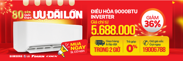 Sale 2/9 điều hòa