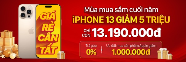 Sale apple cuối năm