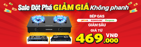 Sale bếp ga