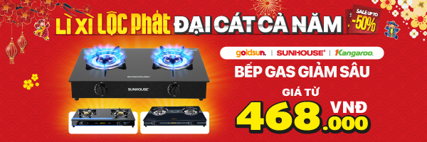 Sale bếp ga