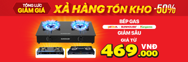 Sale bếp ga