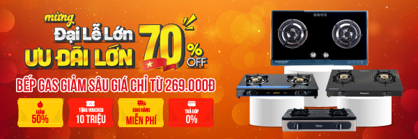 Sale bếp ga