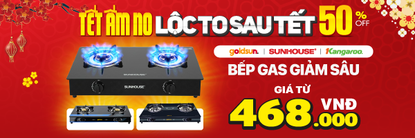 Sale bếp ga