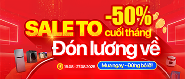 Sale cuối tháng 8.2025