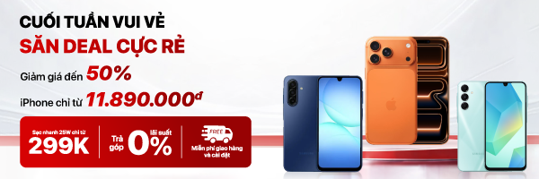 Sale cuối tuần 13-15.3