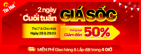 Sale cuối tuần 20-22