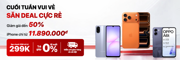Sale cuối tuần 21-22.3