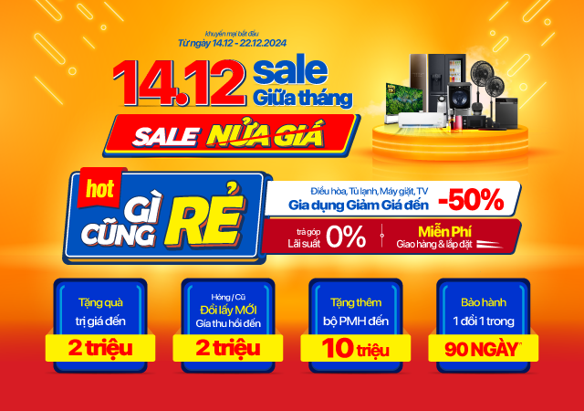 Sale Giữa Tháng - Sale Nửa Giá  -50%