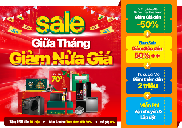 Sale giữa tháng 12